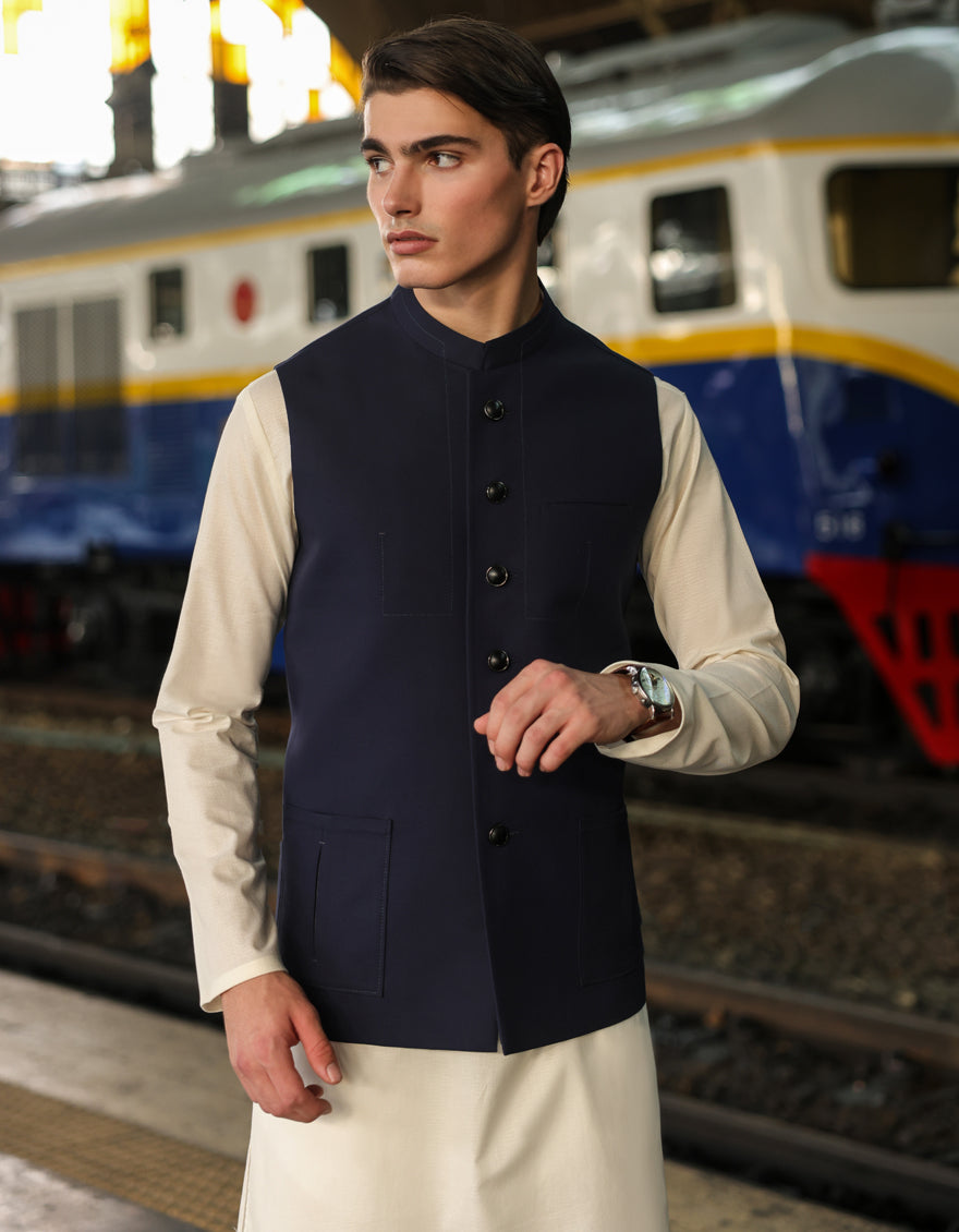 MEN WAISTCOAT J. Junaid Jamshed CA