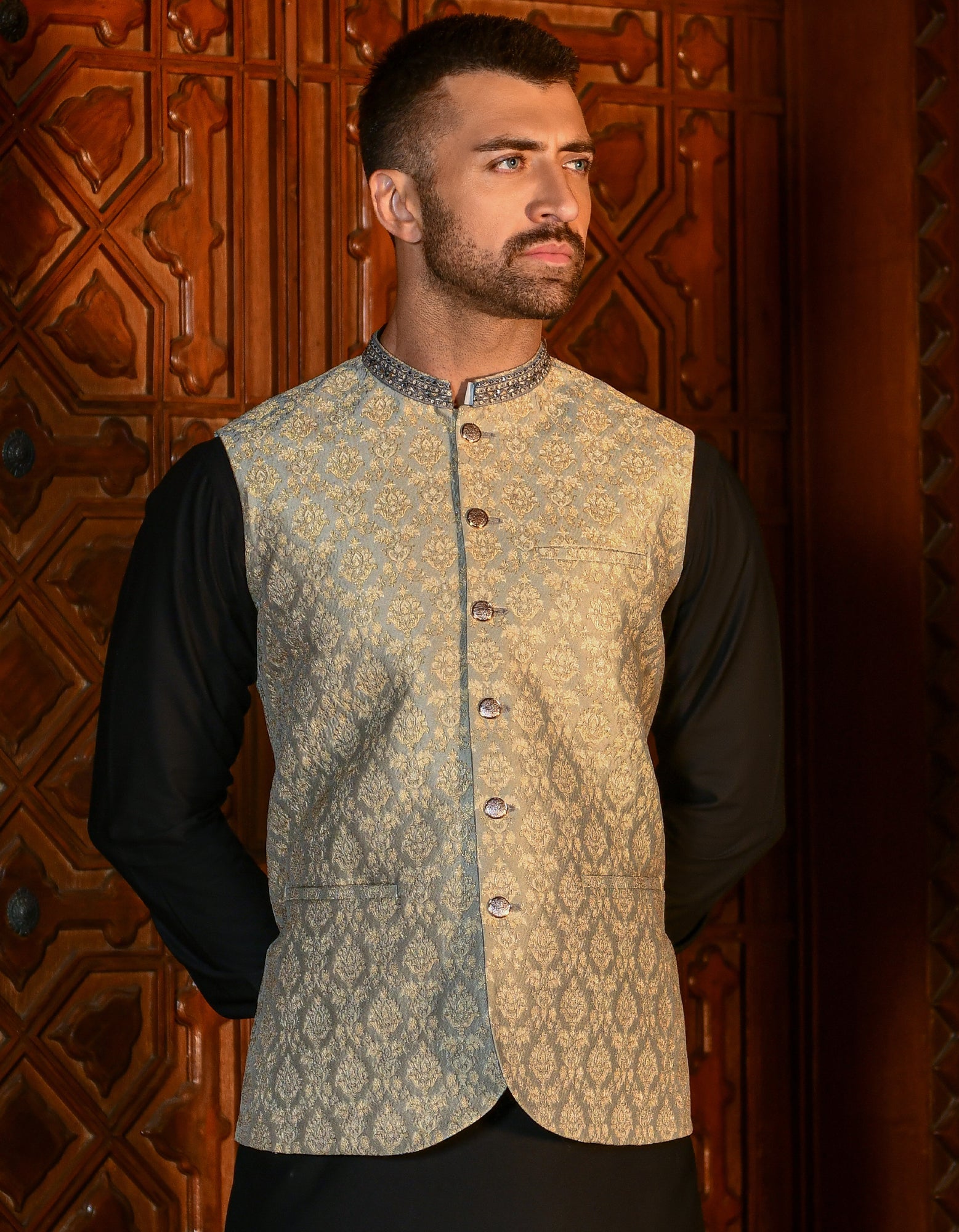 MEN WAISTCOAT J. Junaid Jamshed CA